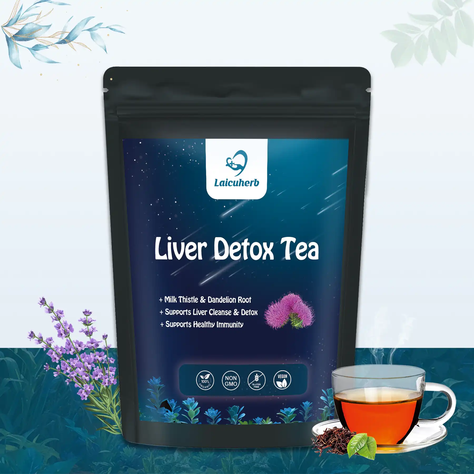 natural dandelion tea
